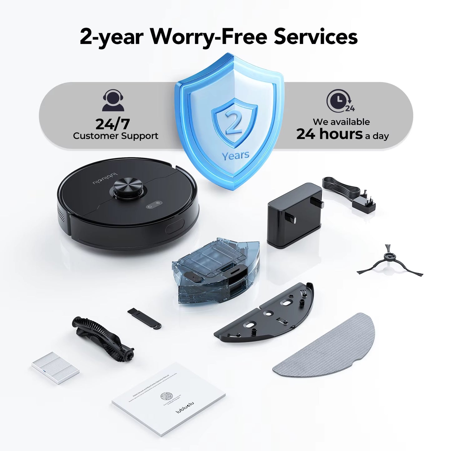 L15 Max Robot Vacuum Mop Combo 5500Pa Robot Vacuum