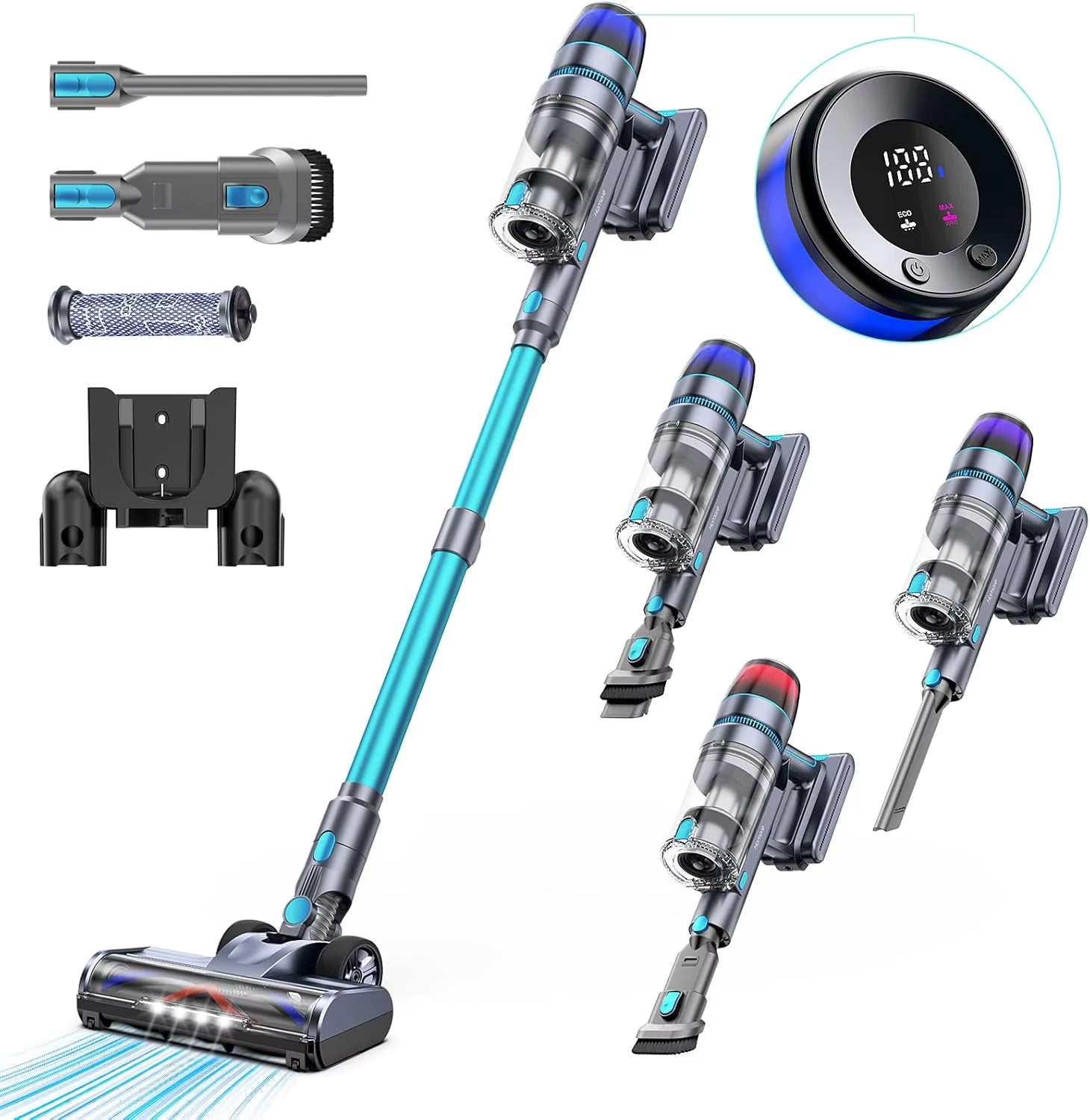 Powerful Cordless Vacuum Cleaner Handheld 