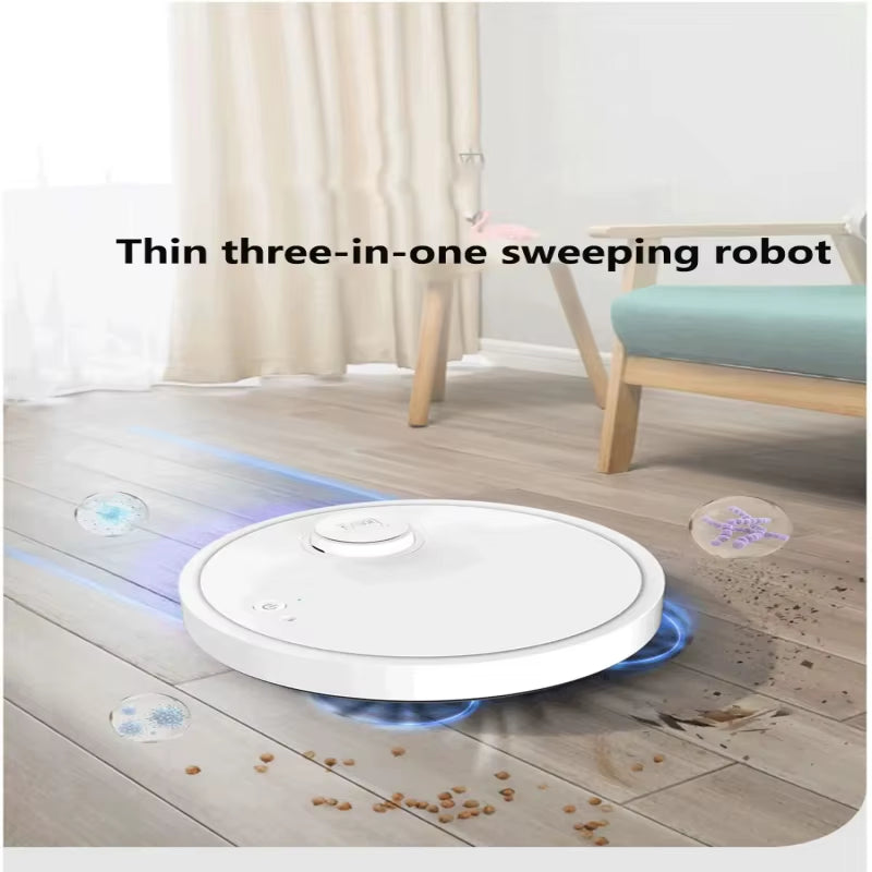 Robot Vacuum Cleaner 3-In-1 Smart Wireless 