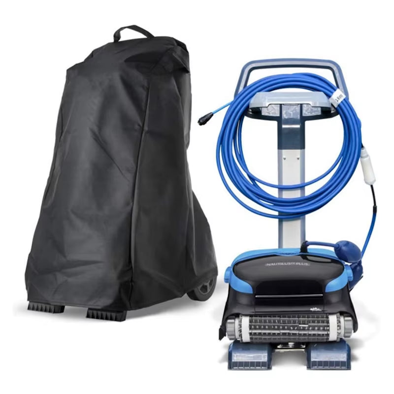 Universal Automatic Swimming Pool Cleaner Cover Robotic Pool Cleaner Caddy Cover 210D/420D Oxford Cloth Protective Cover