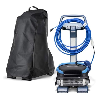 Universal Automatic Swimming Pool Cleaner Cover Robotic Pool Cleaner Caddy Cover 210D/420D Oxford Cloth Protective Cover