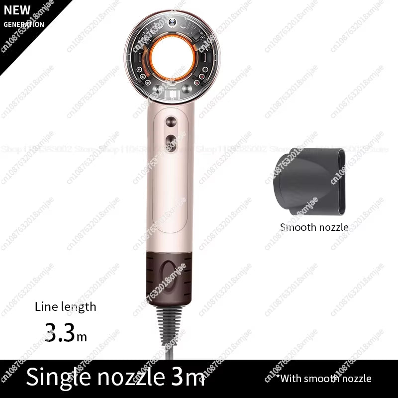 Leafless Hair Dryer Negative Ion Hair Care Professinal Quick Dry 220V Home Powerful Hairdryer Constant Anion Electric Hair Dryer