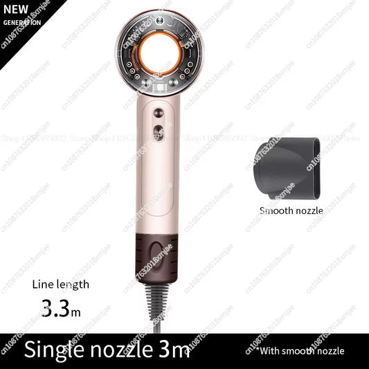 Leafless Hair Dryer Negative Ion Hair Care Professinal Quick Dry 220V Home Powerful Hairdryer Constant Anion Electric Hair Dryer