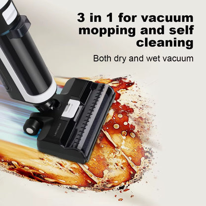 Cordless Wet Dry Vacuum Cleaner  I7Pro,Self-Propulsion Cleaning,Smart Washing for Home Multi Surface Floor,Self-Drying