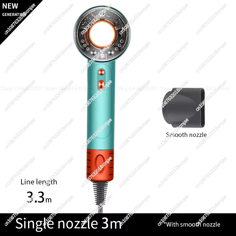 Leafless Hair Dryer Negative Ion Hair Care Professinal Quick Dry 220V Home Powerful Hairdryer Constant Anion Electric Hair Dryer