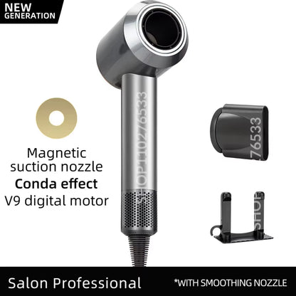 5 in 1 Electric Ionic Hair Dryer High Speed Bladeless Hairdryer 