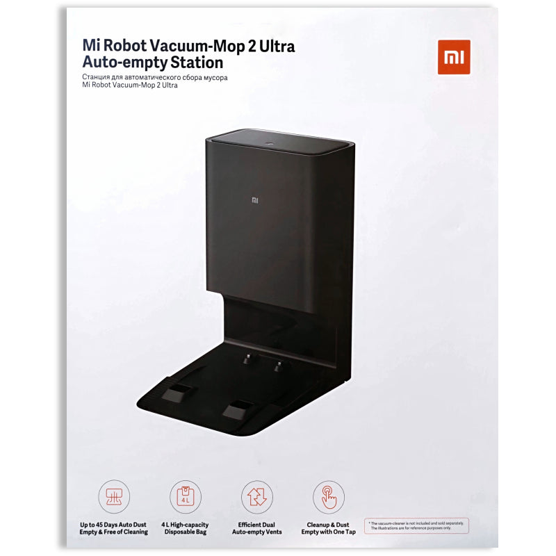 Xiaomi Mi Vacuum Mop 2 Ultra Stazione Svuotamento Robot Aspirapolvere Nero