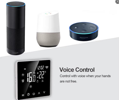 Tuya Smart Thermostat for Underfloor Heating Wifi Thermostat Floor Heating Controller Warm Floor Temperature Controller Alexa