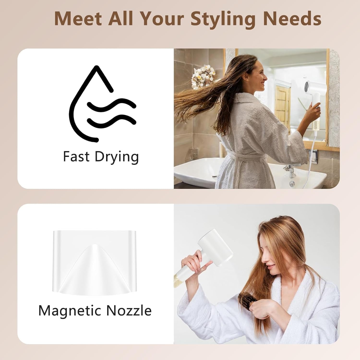 Phon Capelli Professionale, Asciugacapelli Ionico Professionale, 