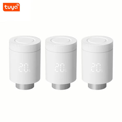 Tuya Smart Zigbee 3.0 Thermostatic Valve Radiator Zigbee Thermostat Radiator Valve Termostat Zigbee TRV Tuya Alexa Google Home