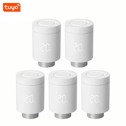 Tuya Smart Zigbee 3.0 Thermostatic Valve Radiator Zigbee Thermostat Radiator Valve Termostat Zigbee TRV Tuya Alexa Google Home