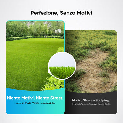 V3 Robot Tagliaerba Senza Filo Perimetrale 600 M², Vision AI, Doppio Occhio, Pendenza 42%, Controllo Tramite APP, Tagliaerba Con Un Solo Clic