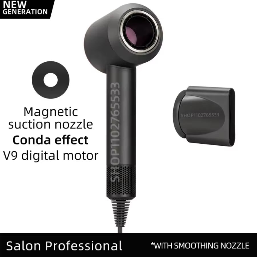 5 in 1 Electric Ionic Hair Dryer High Speed Bladeless Hairdryer 