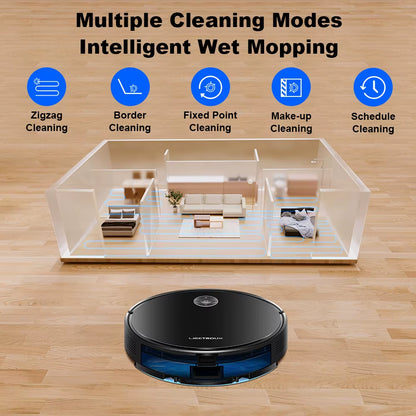 C7 Robot Vacuum Cleaner,Smart Mapping,Wifi App
