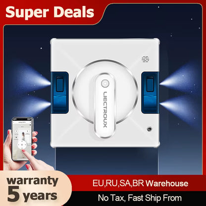 Robot Window Cleaner  Y-Way Water Spray,Home Wall Glass Window 