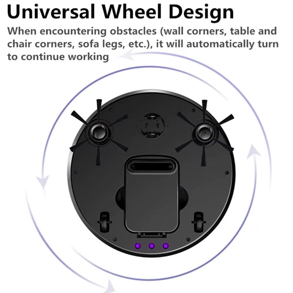  Robot Vacuum Cleaner 3In1 Smart Wireless