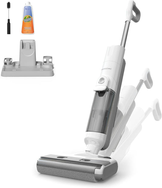 F10 Ultra Aspirapolvere Senza Fili Lavapavimenti 3-In-1,