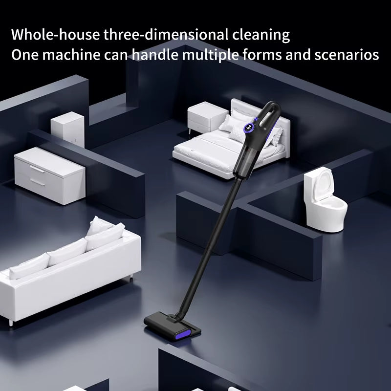 Multifunction Cordless Handheld Vacuum Cleaner 120W Powerful Suction, Lightweight