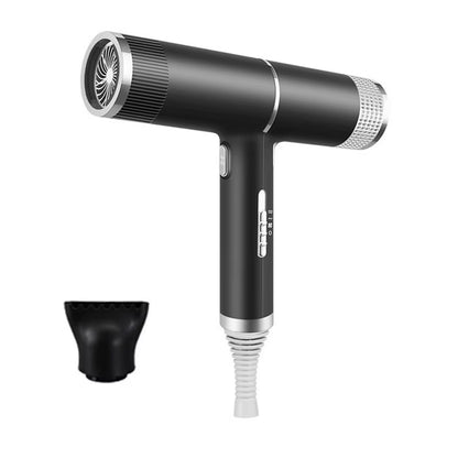 Low Noise Cold and Hot Negative Ion Hair Dryer Intelligent Temperature Adjustable Quick Drying Leafless Hair Dryer