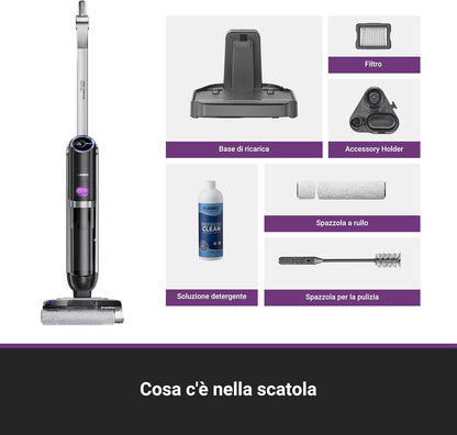 Rapidwash NEW630 Aspirapolvere/Lavapavimenti Secco/Umido