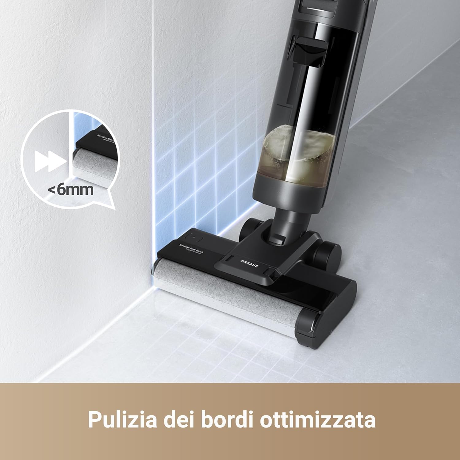 H12S Aspirapolvere per Solidi E Liquidi, Aspirapolvere Senza Fili Da 16.000 Pa