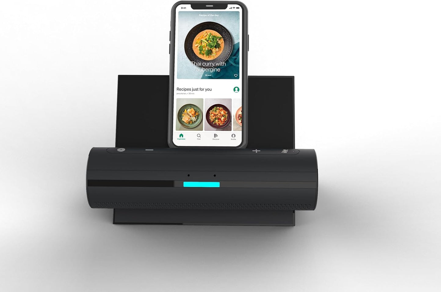 XSDB10 Smart Kitchen Dock, Al Centro Della Tua Cucina Intelligente Con Controllo Vocale E Gesti E Alexa, Controlla I Tuoi Elettrodomestici E Utilizza Servizi Digitali Come App per Ricette E