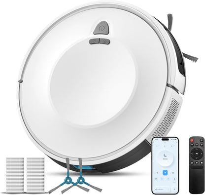 6000 Pa Robot Aspirapolvere Lavapavimenti Con Mappatura, 