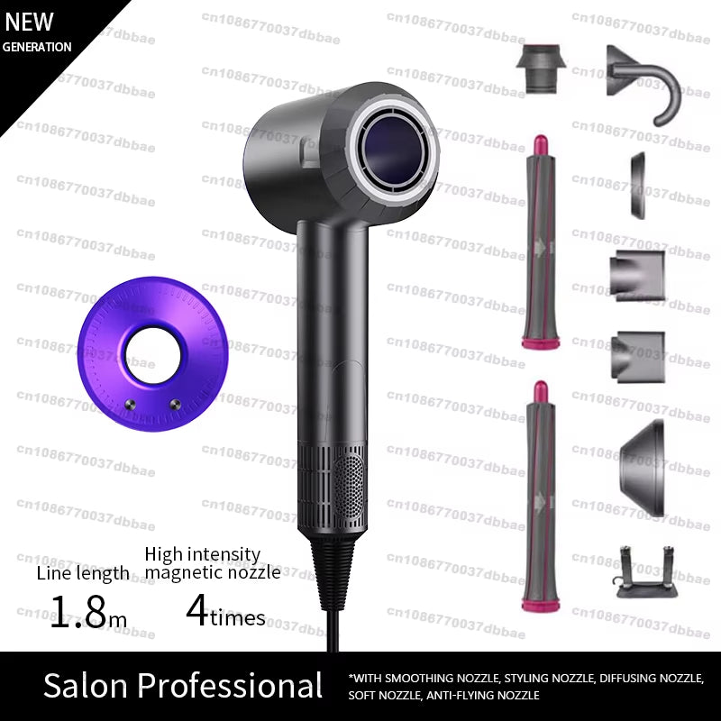 Professional Electric Hair Dryer High Speed Quick Dry 
