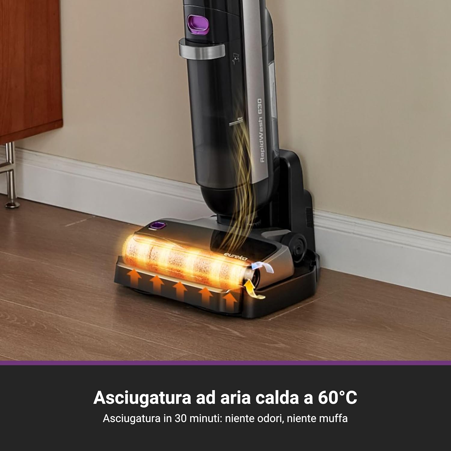 Rapidwash NEW630 Aspirapolvere/Lavapavimenti Secco/Umido