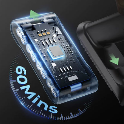 Vacuum Cleaner with Touch Screen,Self-Standing