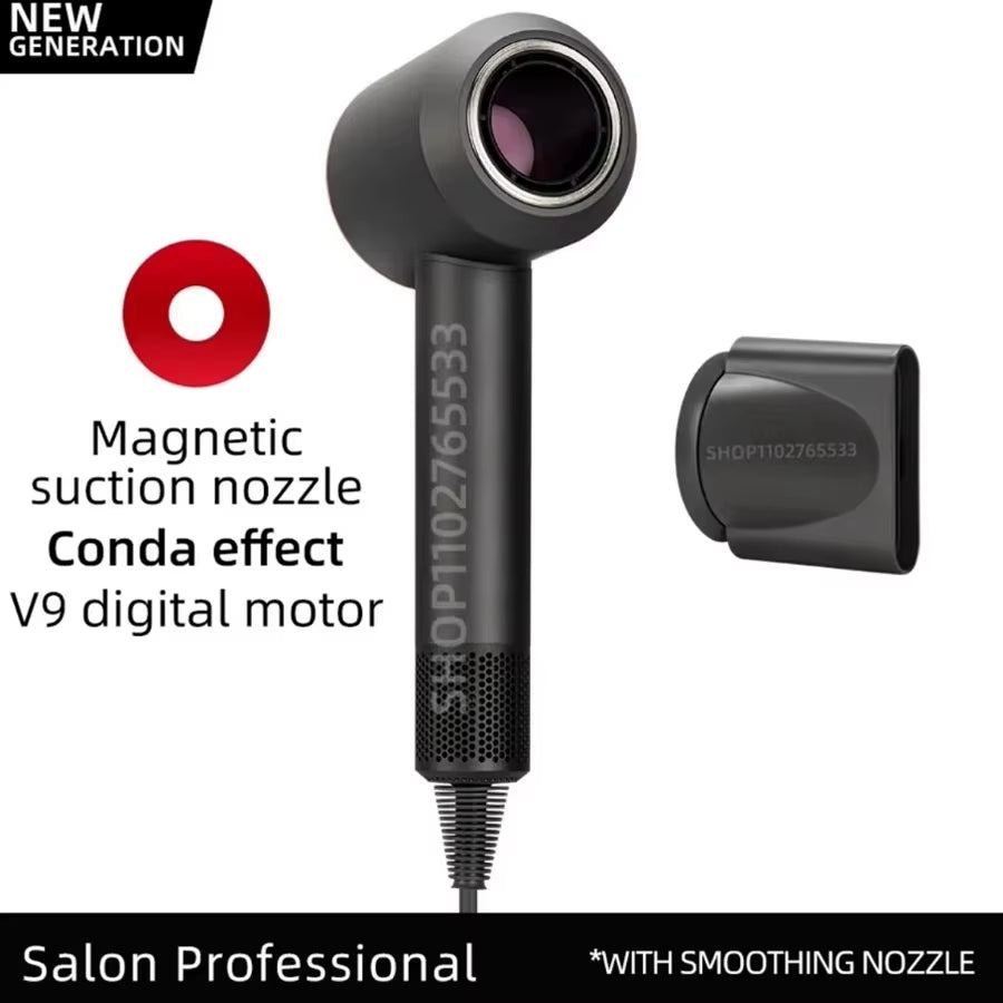 5 in 1 Electric Ionic Hair Dryer High Speed Bladeless Hairdryer 