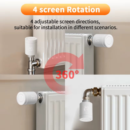 Tuya Smart Zigbee 3.0 Thermostatic Valve Radiator Zigbee Thermostat Radiator Valve Termostat Zigbee TRV Tuya Alexa Google Home