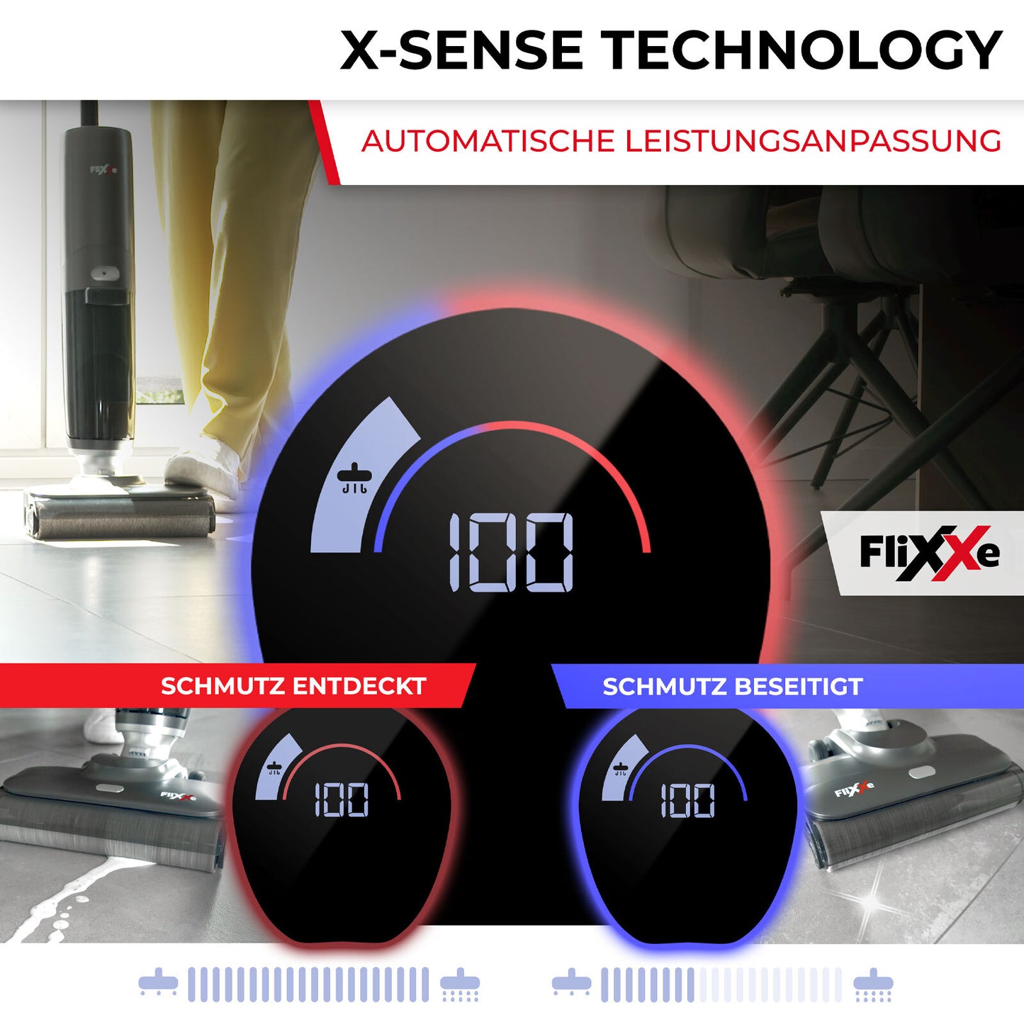 Flixxe X3 Premium Aspirapolvere Aspirapolvere Aspirapolvere Aspirapolvere 200 W