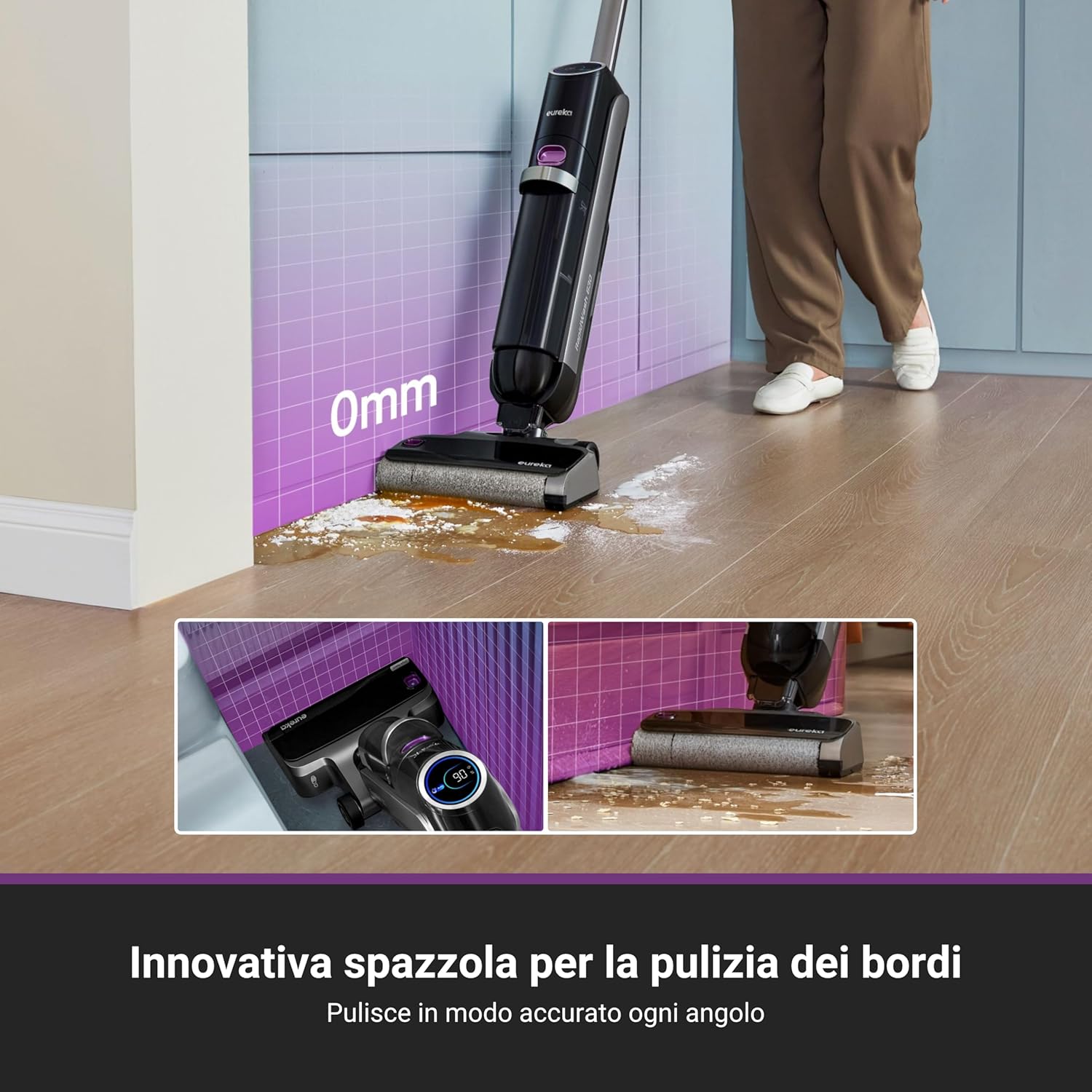 Rapidwash NEW630 Aspirapolvere/Lavapavimenti Secco/Umido