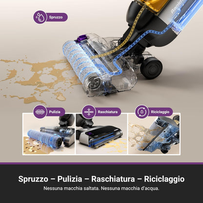 Rapidwash NEW630 Aspirapolvere/Lavapavimenti Secco/Umido