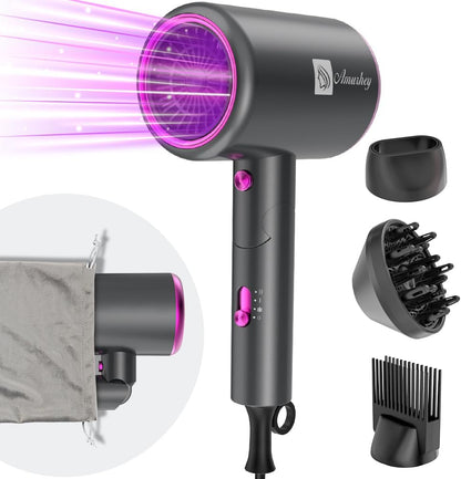 Asciugacapelli Ionico 2400W Con Borsa Da Viaggio