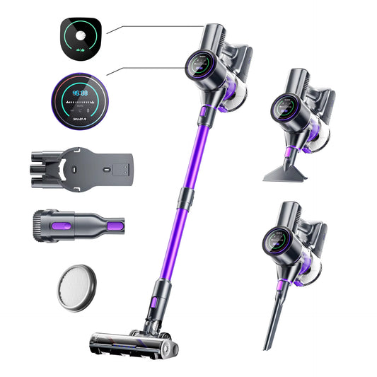 Smartai P40-Upgrade 5-In-1 Cordless Vacuum Cleaner
