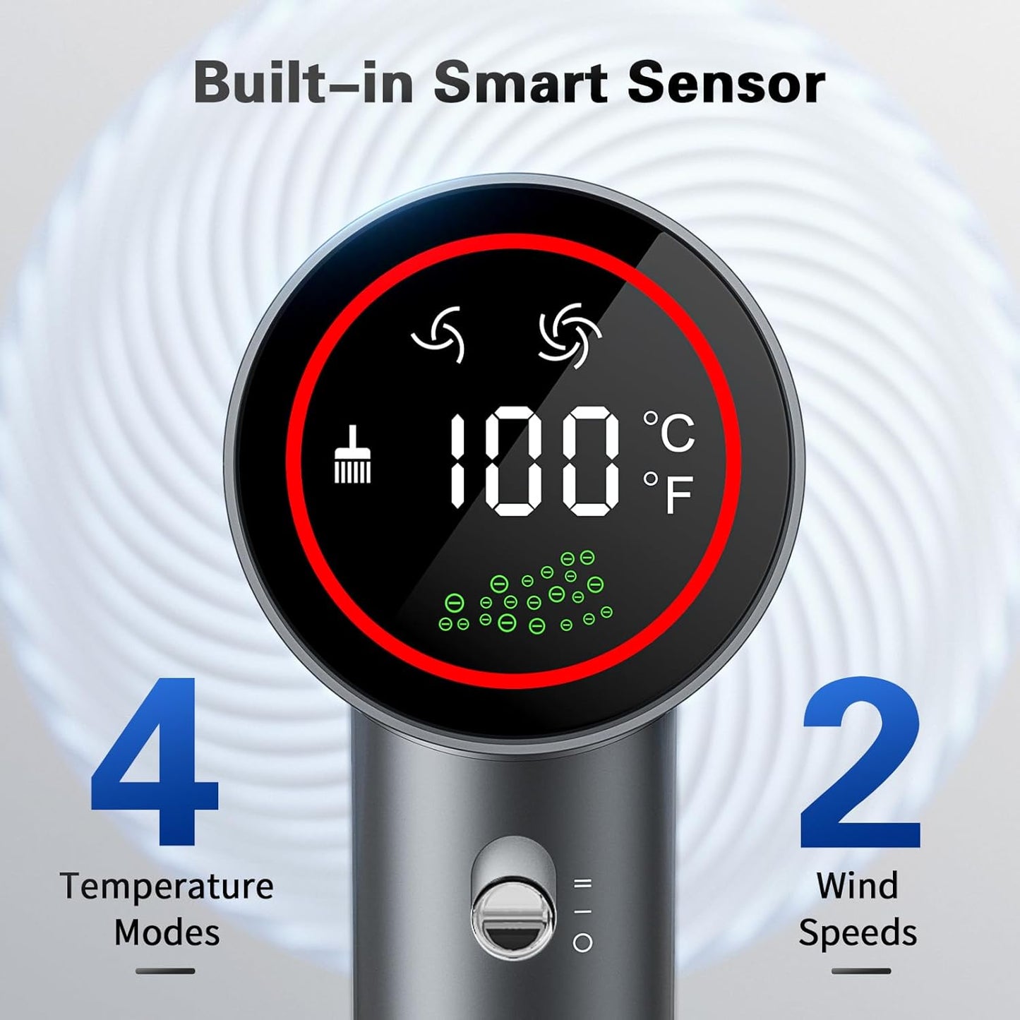 Asciugacapelli Professionale Agli Ioni Negativi 