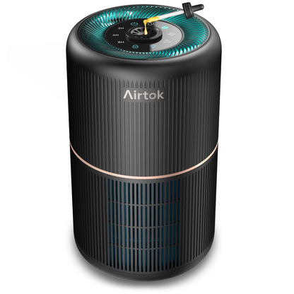 AIRTOK Purificatore Aria, Purificatore D'Aria per Allergie Con Spugna Aromatica,