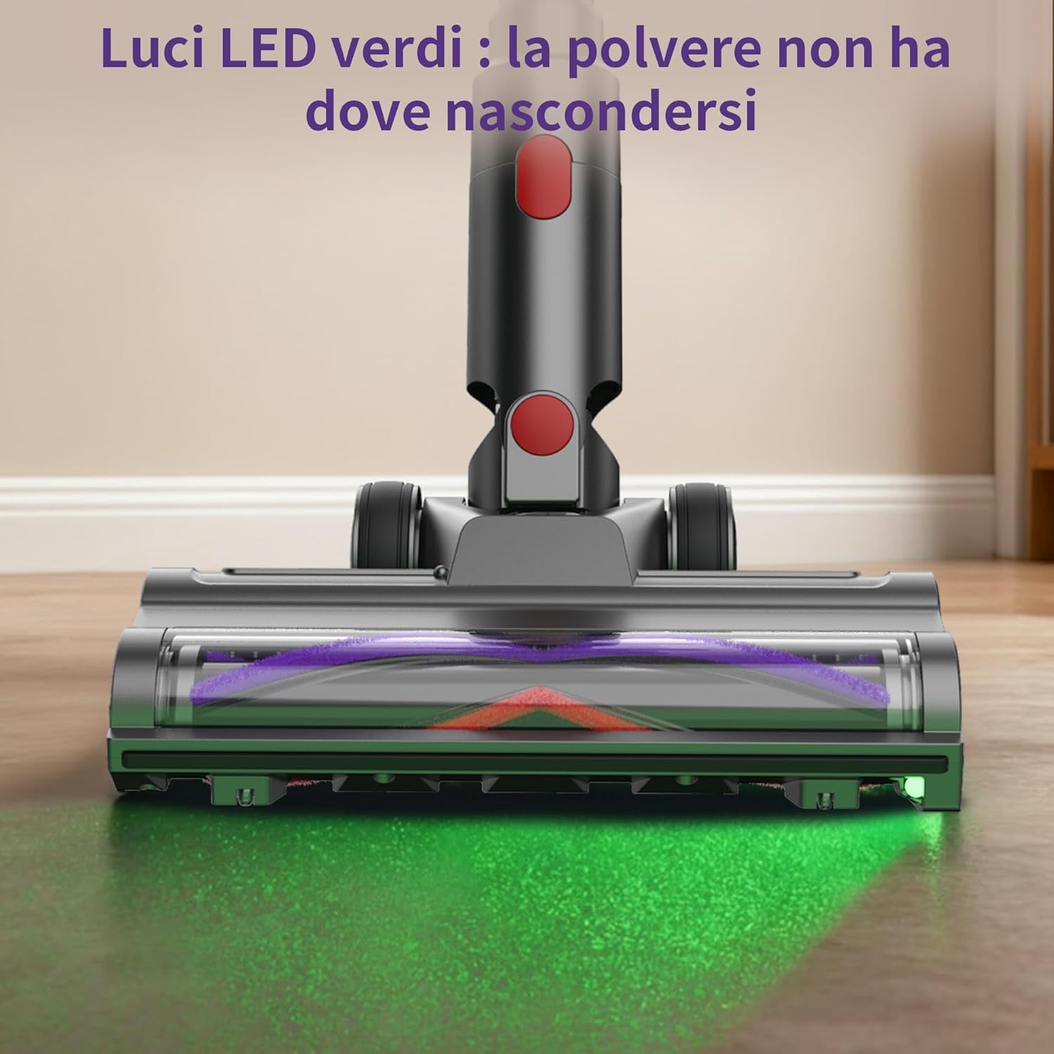 Aspirapolvere Senza Fili | 450W/40000Pa Aspirabriciole Senza Fili, Scopa Elettrica Senza Fili 45 Min Autoportante Anti-Avvolgimento, Scope Elettriche Senza Filo per Tappeti/Pavimenti/Peli Animali