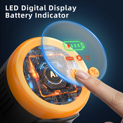 Powerful Cordless Handheld Vacuum Cleaner - 550W Suction for Effortless Cleaning