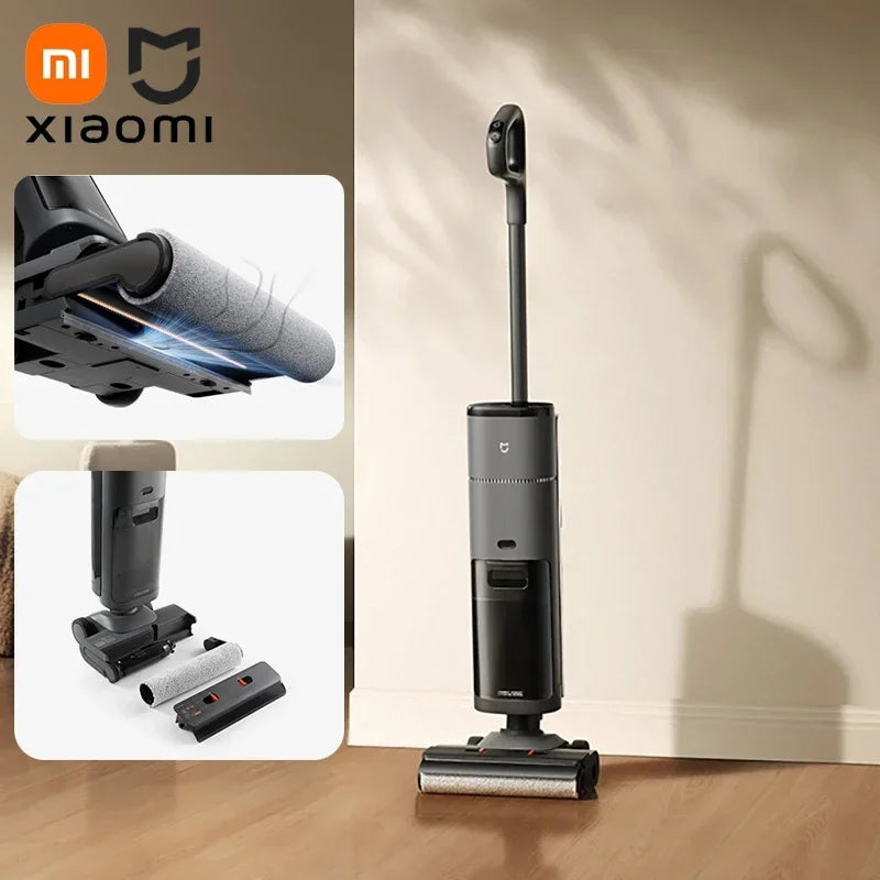 Mijia Wireless Floor Scrubber 3 Pro D302 Mopping Machine 3Pro Wet and Dry Vacuum Cleaners Self Cleaning Roller Brush