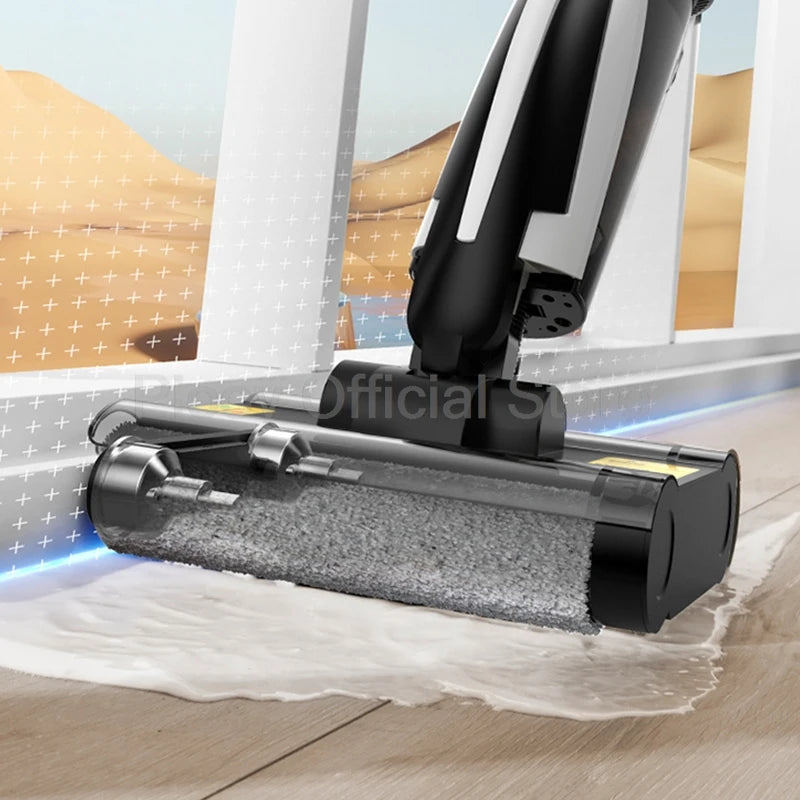 Wireless Vacuum Water Mop Cleaner Intelligent Home Appliance Automatic Cleaning Electric Mop Mop/Suction/Wash All-In-One Cleaner