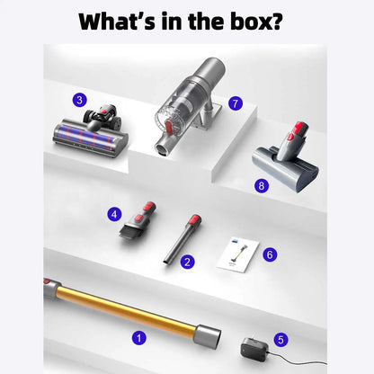 Cordless Handheld Vacuum Cleaner Touch Screen