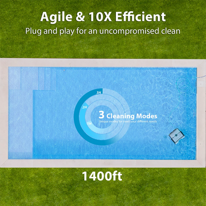 Robot Vacuum Cleaner for Pool Commercial Cleaning Robots HJ2052 with 18M Cable 118W