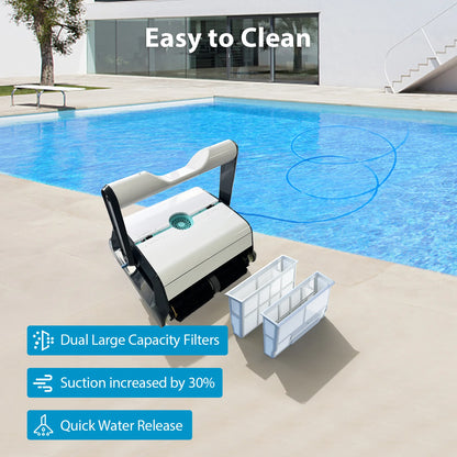 Robot Vacuum Cleaner for Pool Commercial Cleaning Robots HJ2052 with 18M Cable 118W