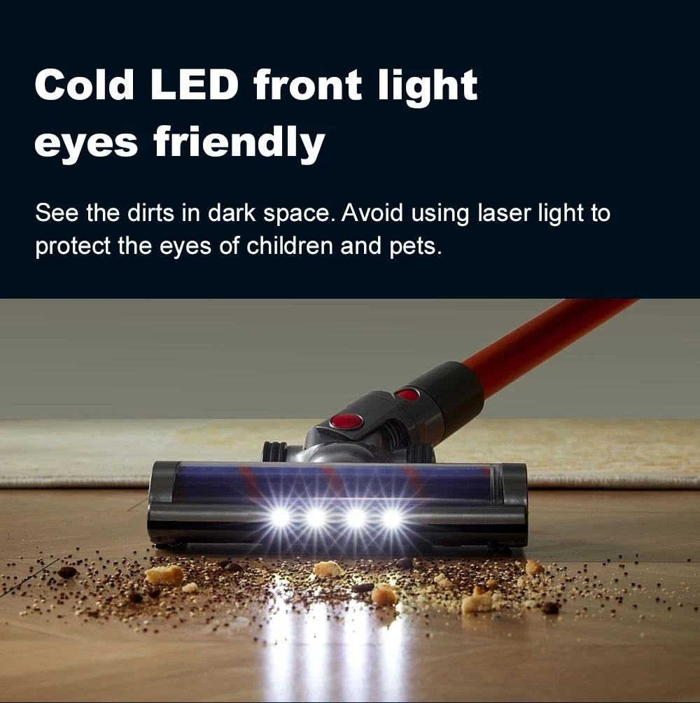 Cordless Handheld Vacuum Cleaner Touch Screen