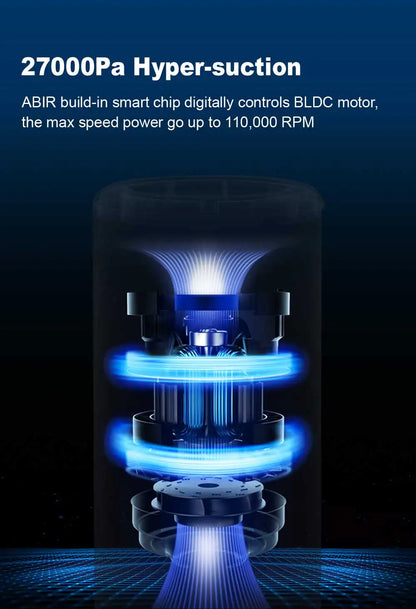 Cordless Handheld Vacuum Cleaner Touch Screen