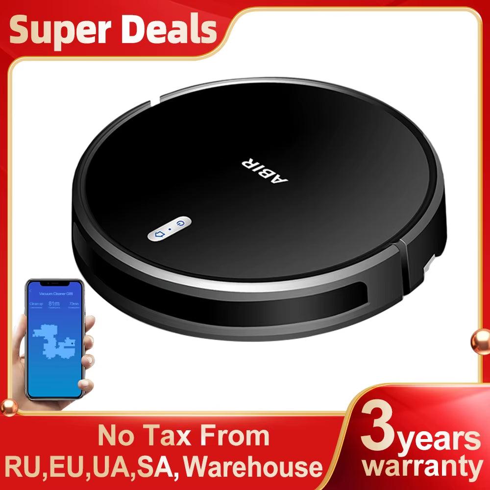 Robot Vacuum Cleaner G20S, 6000Pa Suction,Remote Upgrade