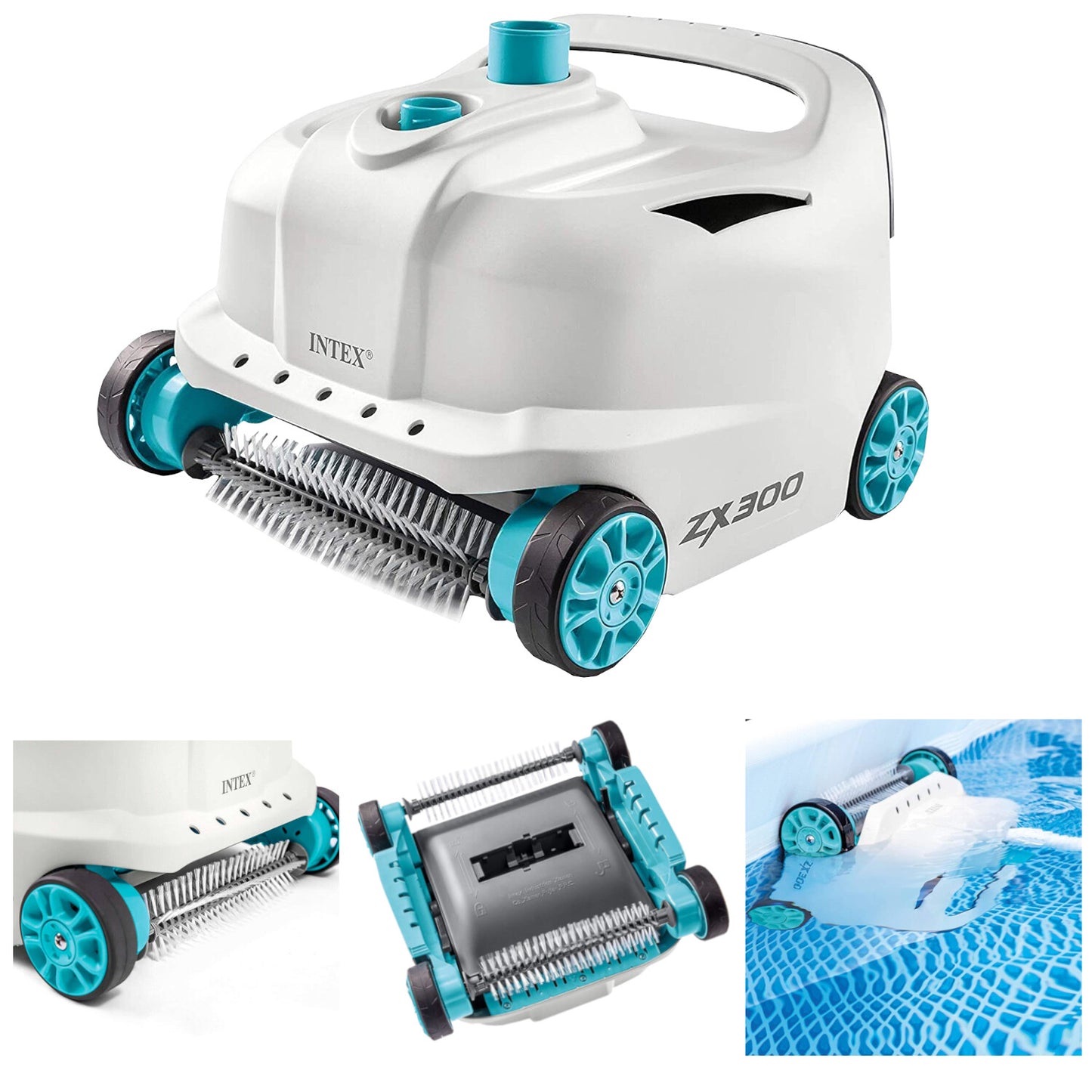 Intex 28005 Robot Pulitore Piscina Auto Pool Cleaner ZX300